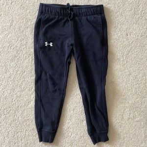 Under Armour size xs black joggers with pockets